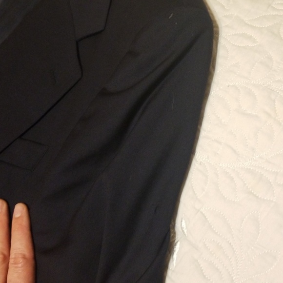 48L Dark Blue Linea Giotto Suit Jacket - Picture 4 of 7